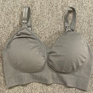 Kindred Bravely Simply Sublime Nursing Bra. Medium. Grey. Excellent condition!
